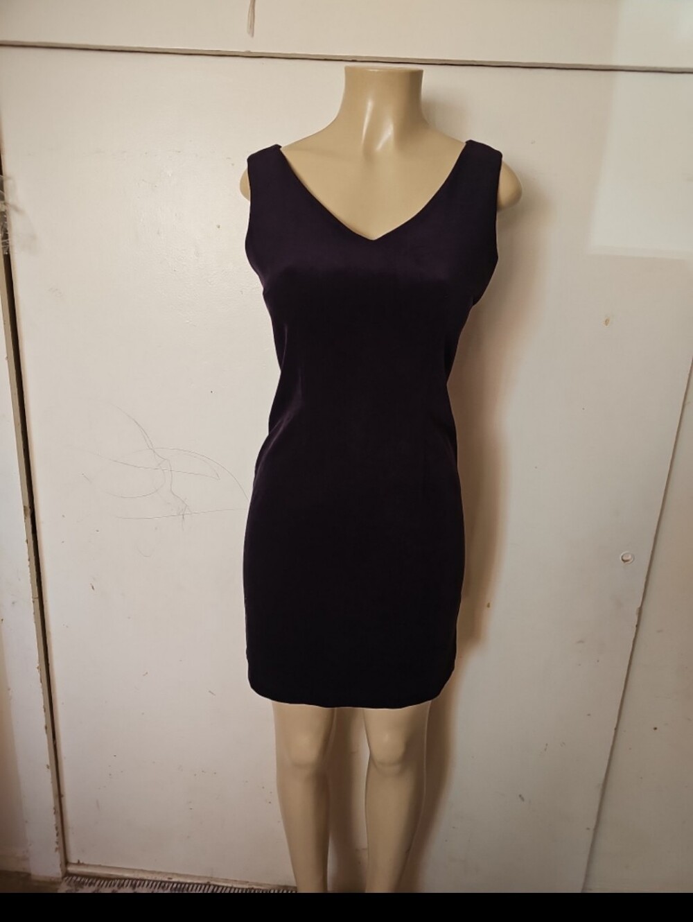 Scarlett Sleeveless V-Neck Little Black Dress
